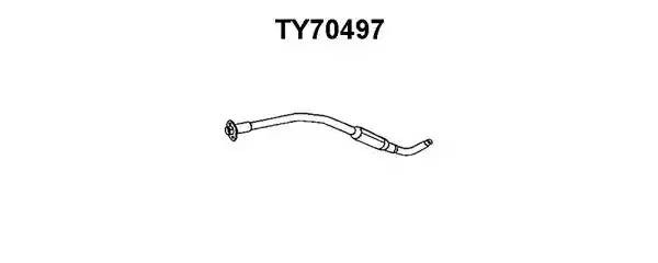 Выпускной трубопровод TY70497 VENEPORTE