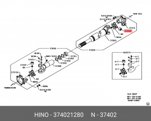 Деталь 374021280 HINO