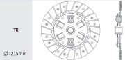 Диск сцепления TY43 VALEO PHC