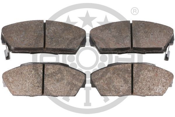 Комплект тормозных колодок, диско 9652 OPTIMAL