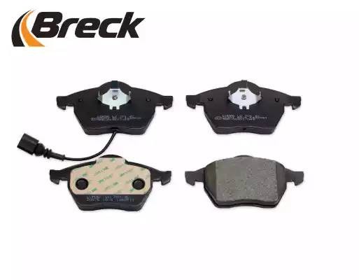 Комплект тормозных колодок, диско 23392 00 701 10 BRECK