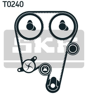 Комплект ремня ГРМ VKMA06605 SKF