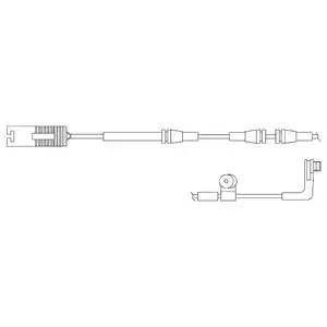 Датчик износа тормозных колодок LZ0172 DELPHI