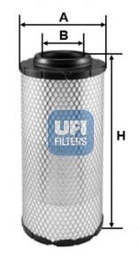 Воздушный фильтр 27.784.00 UFI