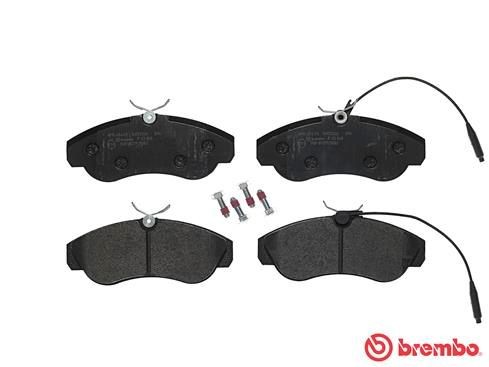 Комплект тормозных колодок, диско P23069 BREMBO