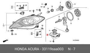 Деталь 33119SAA003 HONDA