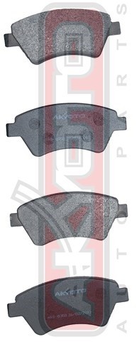 Колодки тормозные дисковые AKD-0350 AKYOTO
