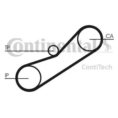 Комплект ремня ГРМ CT-1042 CONTITECH