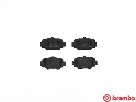Комплект тормозных колодок, диско P56032 BREMBO