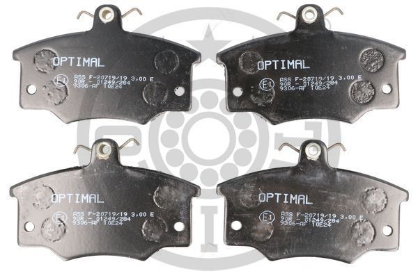 Комплект тормозных колодок, диско 9306 OPTIMAL