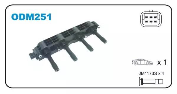 Катушка зажигания ODM251 JANMOR