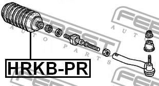 Пыльник рулевой рейки HRKB-PR FEBEST