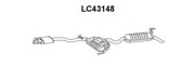 Глушитель выхлопных газов конечный LC43148 VENEPORTE