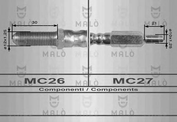 Тормозной шланг 8300 MALO
