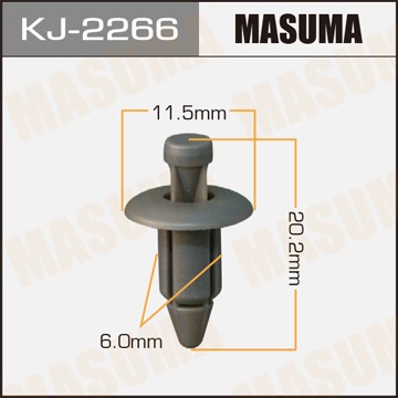Клипса крепежная KJ2266 MASUMA