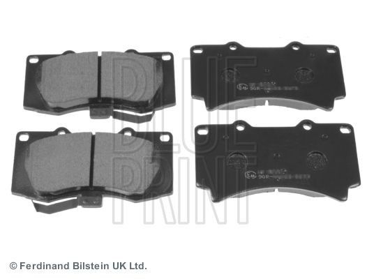 Комплект тормозных колодок, диско ADA104221 BLUE PRINT