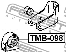 Подушка двигателя TMB-098 FEBEST