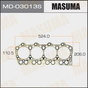 Прокладка ГБЦ MD-03013S MASUMA