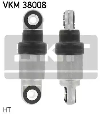 Натяжной ролик, поликлиновой  ремень VKM38008 SKF
