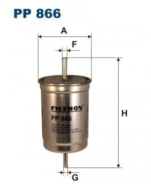 Фильтр топливный PP866 FILTRON