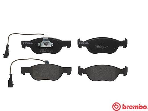 Комплект тормозных колодок, диско P23071 BREMBO