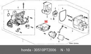 Катушка зажигания 30510-PT2-006 HONDA