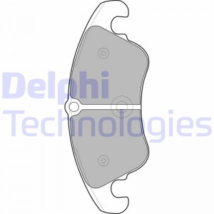 Колодки тормозные дисковые LP2077 DELPHI
