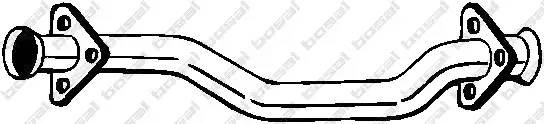 Выпускной трубопровод 786373 BOSAL