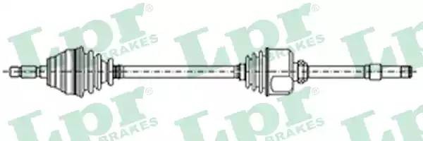 Приводной вал DS21072 LPR