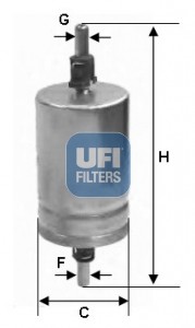 Топливный фильтр 31.591.00 UFI