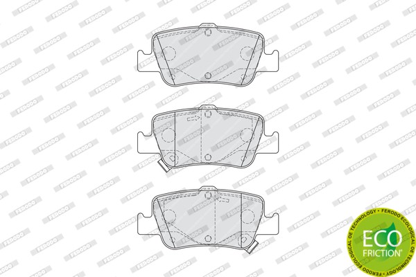 Колодки тормозные дисковые FDB4048 FERODO