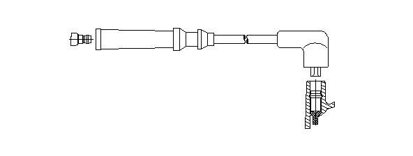 Провод зажигания 62669 BREMI