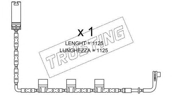 Сигнализатор, износ тормозных колодок SU.223 TRUSTING