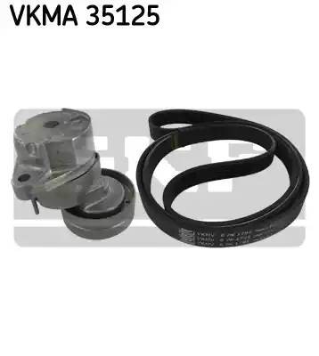 Поликлиновой ременный комплект VKMA35125 SKF