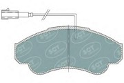 Комплект тормозных колодок, диско SP322 SCT