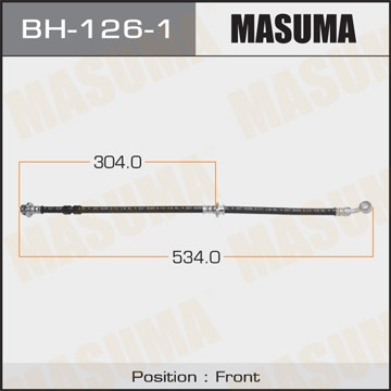 Шланг тормозной BH1261 MASUMA
