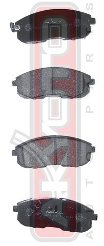 Колодки тормозные дисковые AKD-2201 AKYOTO