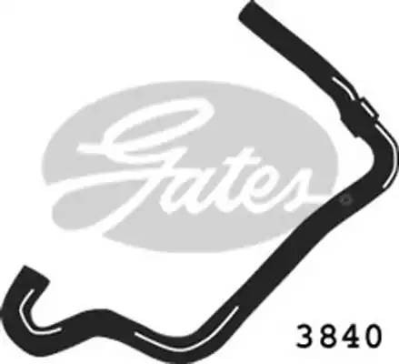 Шланг радиатора 3840 GATES
