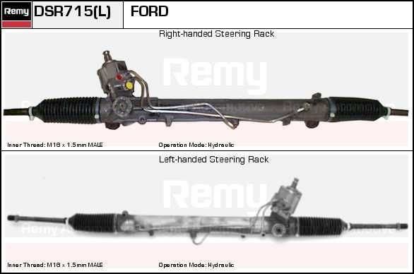Рулевой механизм DSR693L DELCO REMY