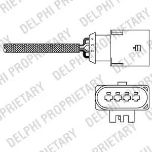 Лямбда-зонд ES2030312B1 DELPHI