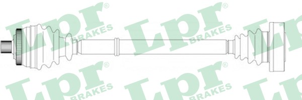 Приводной вал DS14049 LPR