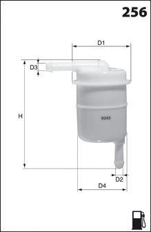 Топливный фильтр ELE3581 MECAFILTER