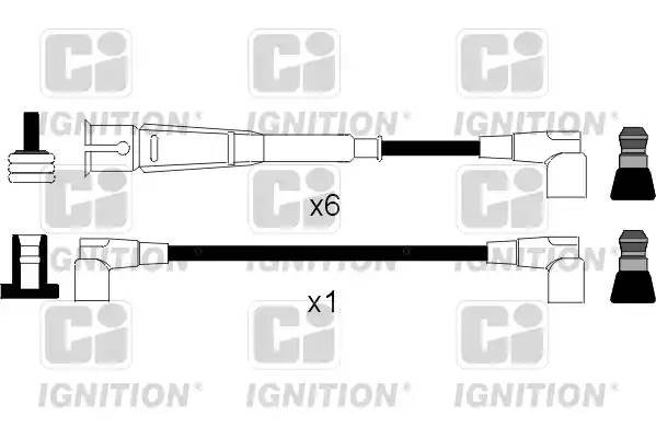 Ккомплект проводов зажигания XC1019 QUINTON HAZELL