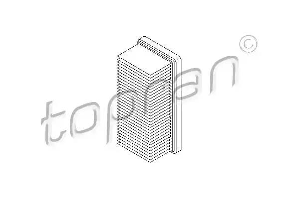 Фильтр воздушный 700 246 HANS PRIES