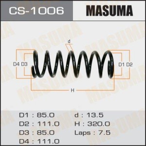 Пружина подвески CS-1006 MASUMA