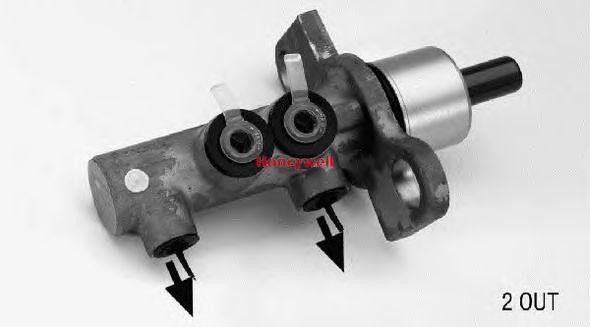 Главный тормозной цилиндр 132950B BENDIX JURID