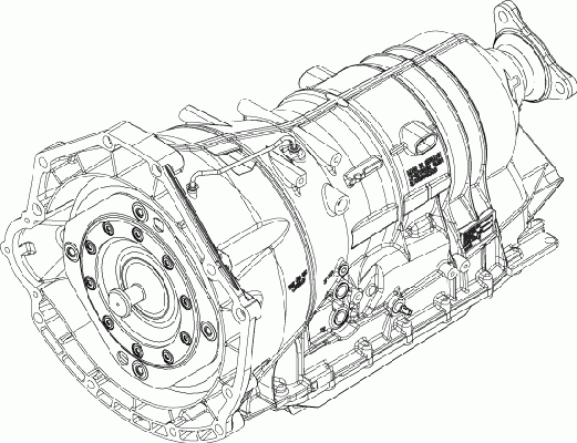 Автоматическая коробка передач 1068.012.108 ZF