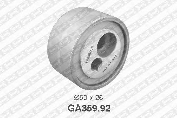 Натяжной ролик, поликлиновой  ремень GA359.92 NTN SNR
