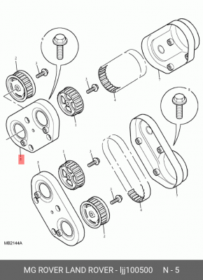 Деталь LJJ100500 MG ROVER LAND ROVER