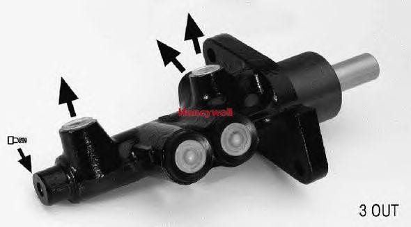 Главный тормозной цилиндр 132335B BENDIX JURID